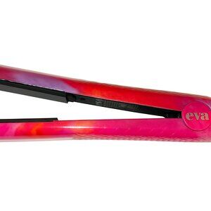 EVA NYC HMS0032 Ceramic Flat Iron Hair Straightener Pink Marble-Design-AC139